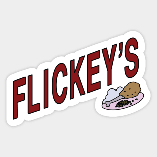 Flickey's Chicken Sticker